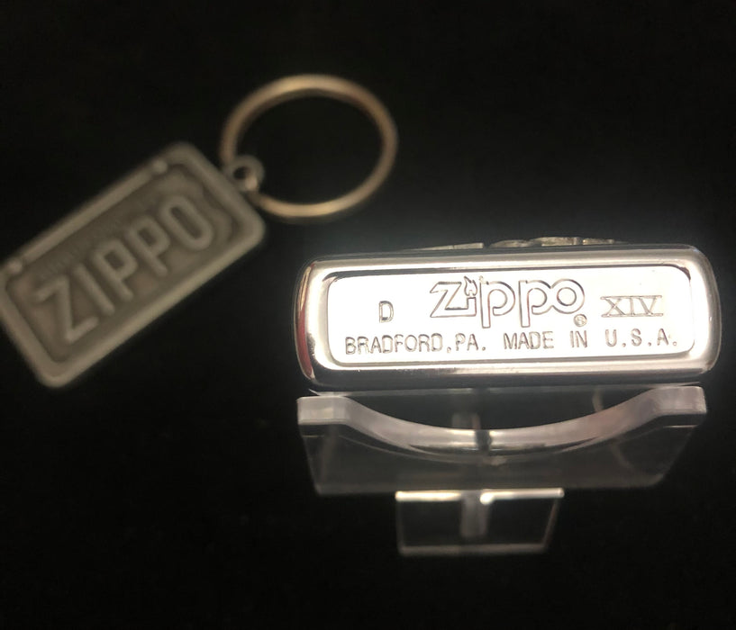 1998 50th Anniversary Zippo Car in Tin w KeyChain