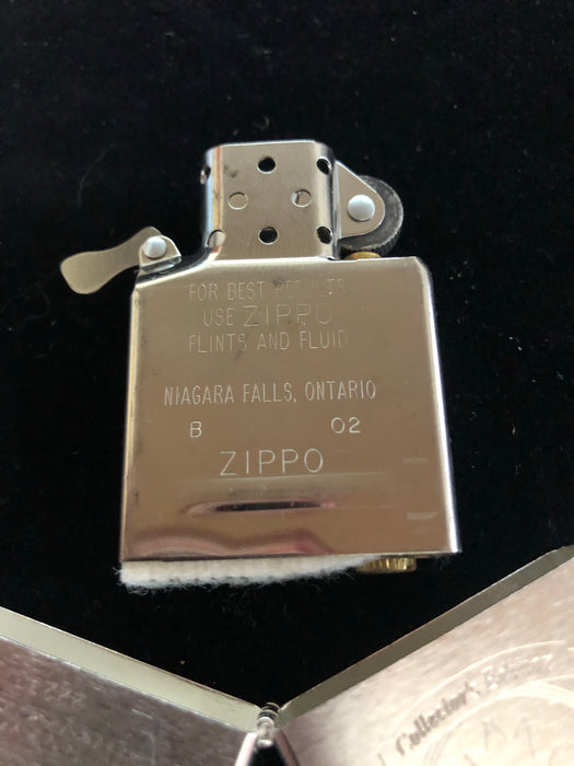 2002 Silver Plated Final Run for Zippo Canada - Numbered Collector’s Edition