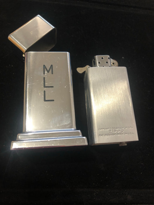 1947-49 Model #2 Deluxe 10 Barcroft Vintage Zippo 4-Barrel Table Lighter