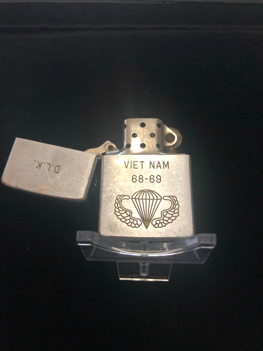 1968 Vietnam Soldiers Vintage Double-Sided Zippo Lighter - Free Shipping