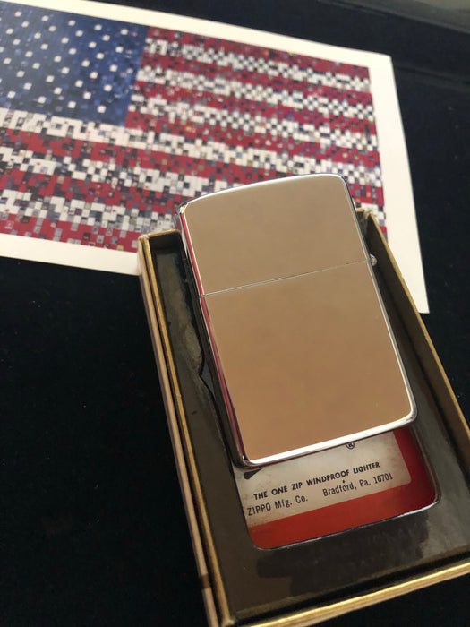 1962 Uncle Bill Vintage Zippo Lighter - MIB