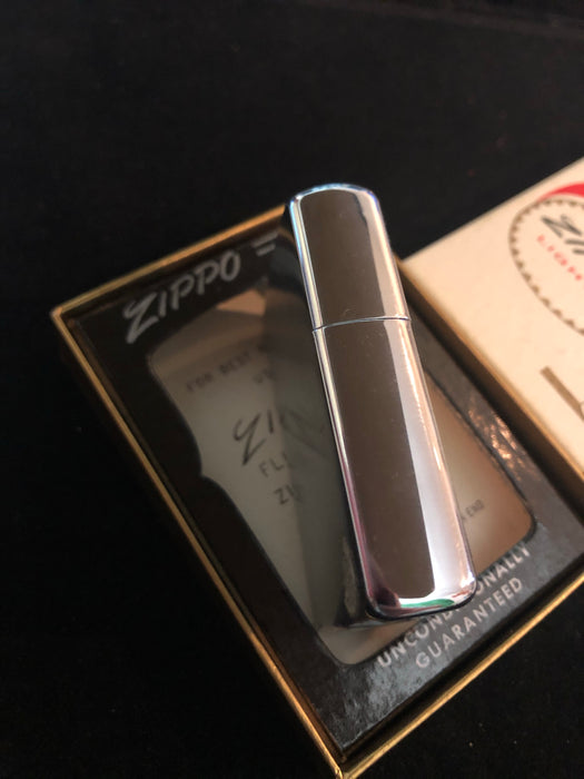 1962 Brushed Chrome Vintage Zippo Lighter - MIB