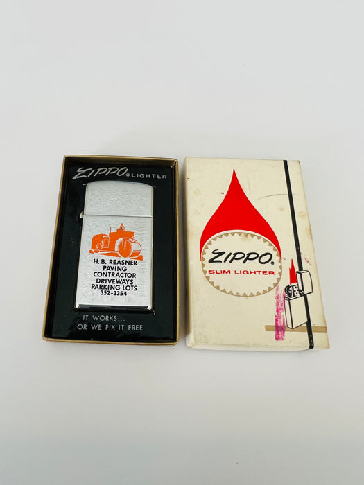 1969 HB Reasner Etch & Paint Vintage Zippo Lighter