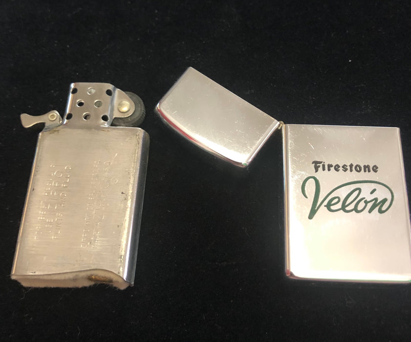 1968 Firestone Velon Zippo Slim Lighter