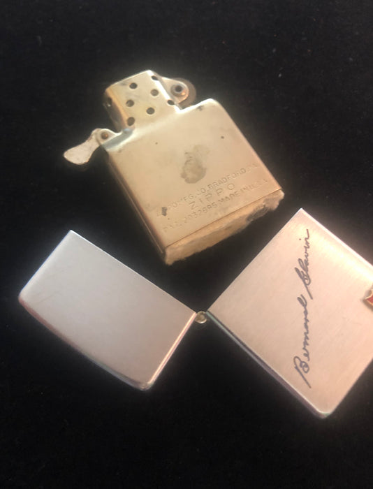 1950 or ‘51 United Airlines Emblem Vintage Zippo Lighter - Nickel Silver Insert