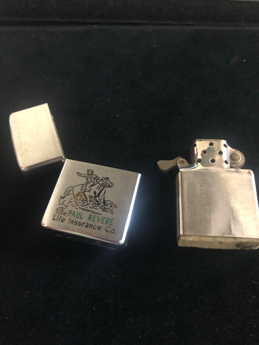 1968 Paul Revere Life Insurance Vintage Zippo Lighter