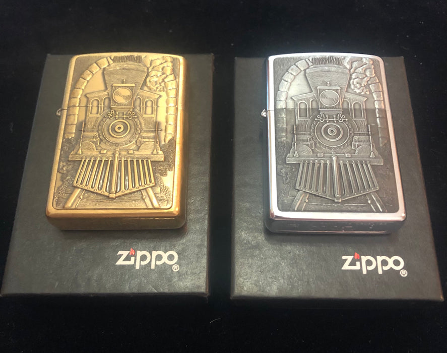 Sold at Auction: Rare Zippo Lighters Burlington Northern And Others