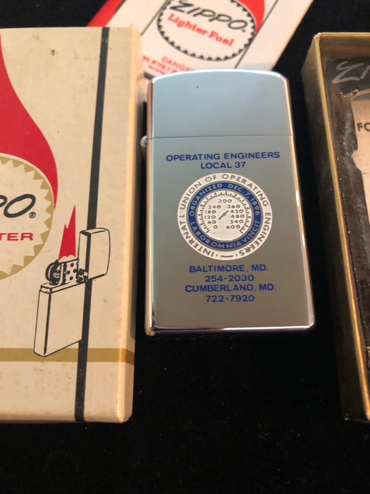 1976 Operating Engineers Local 37 - Double-Sided Vintage Zippo