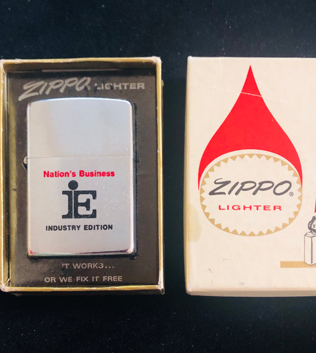 1971 Nation’s Business Magazine Vintage Zippo Lighter- Gem Mint