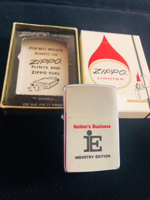 1971 Nation’s Business Magazine Vintage Zippo Lighter- Gem Mint