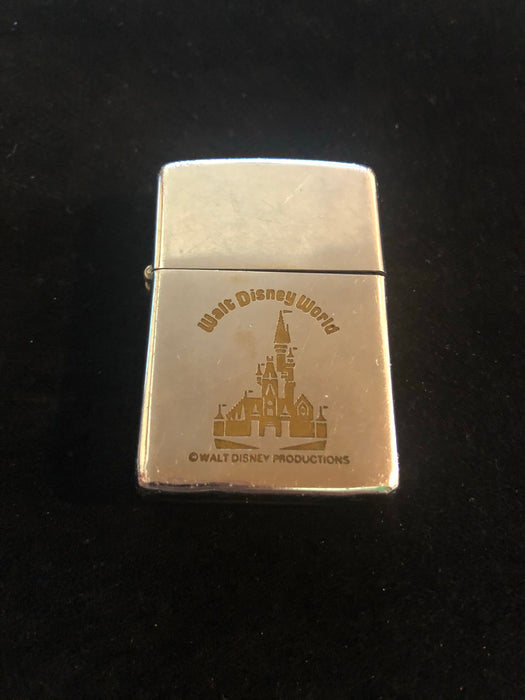 1975 Disney Black Castle Zippo Lighter