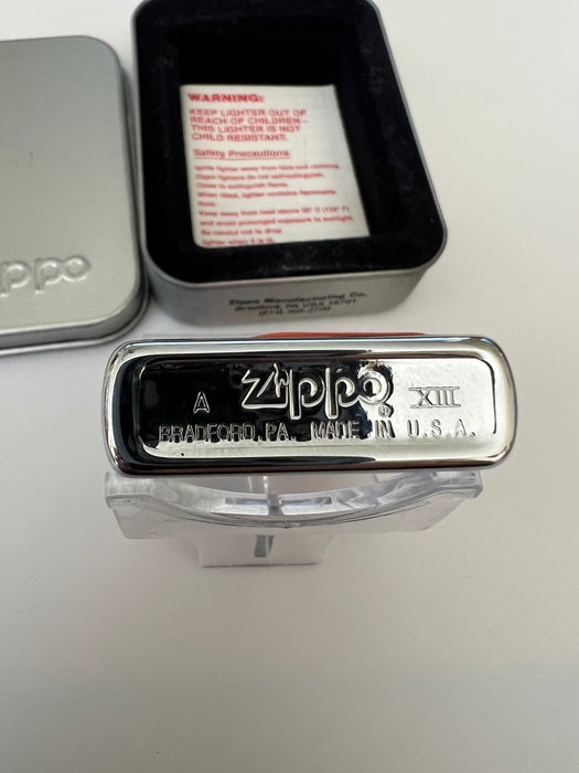 1997 Beatles Hard Day's Night Zippo Lighter — Collectors Flame 1997 Beatles Hard Day's Night Zippo Lighter — Collectors Flame