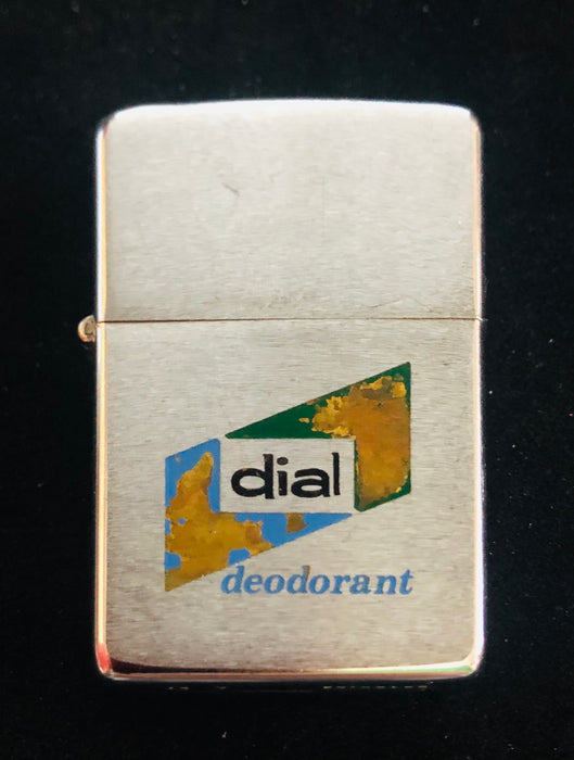 1968 Dial Deodorant Vintage Zippo Advertiser