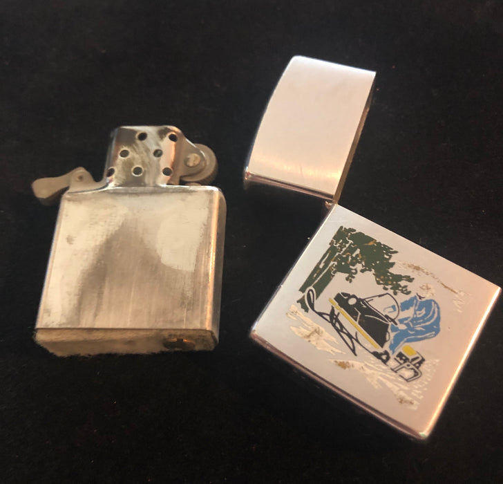 1977 Ski Mobile Vintage Zippo Lighter