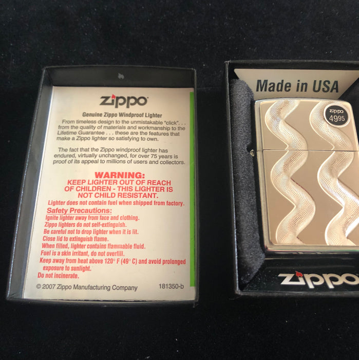 2010 Double Twister Zippo Lighter