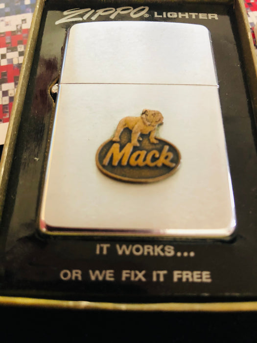 1969 Vintage Mack Emblem Zippo Lighter