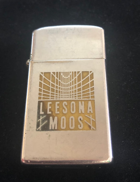 1968 Lot of Four Vintage Slim Zippo Advertisers - Lot # 34