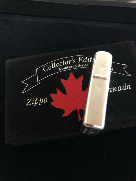 2002 Silver Plated Final Run for Zippo Canada - Numbered