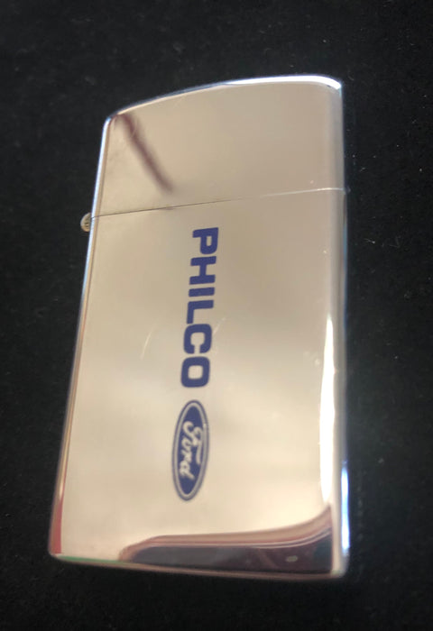 1973 Philco Ford Slim Vintage Zippo Lighter -