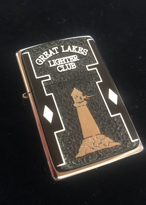 2016 David Yellowhorse GLLC Custom 4 Panel Zippo Lighter