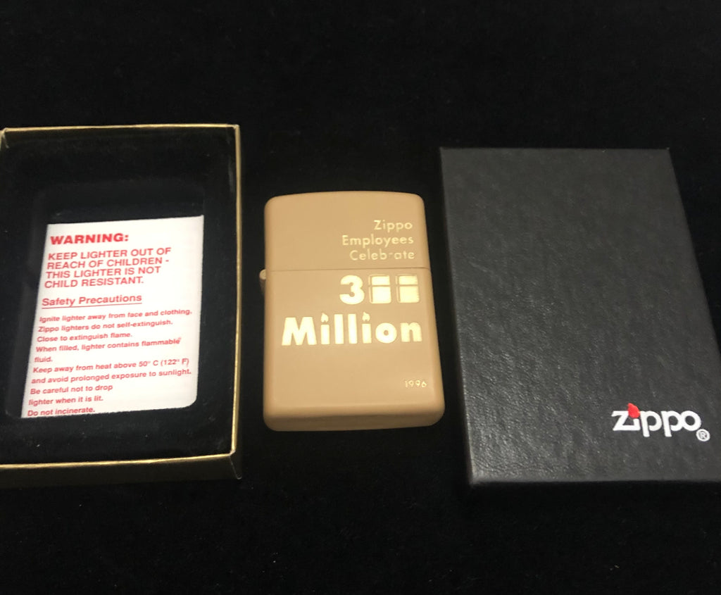 1996 Rare 300 Million Zippo Employees Celebration Lighter