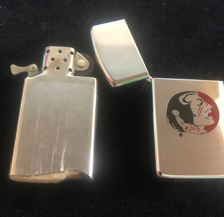 1981 Florida State Seminoles Zippo Lighter - Excellent