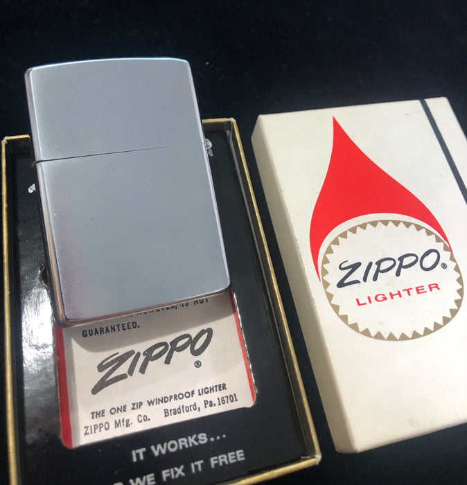 1973 MIB Vintage Jacob Bender & Son Zippo Lighter