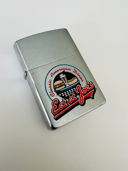 1998 Eat At Joe's Zippo Lighter - Classic American Diners