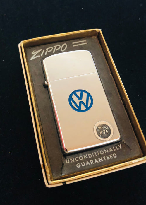1962 Volkswagen Vintage Zippo Slim Lighter - MIB