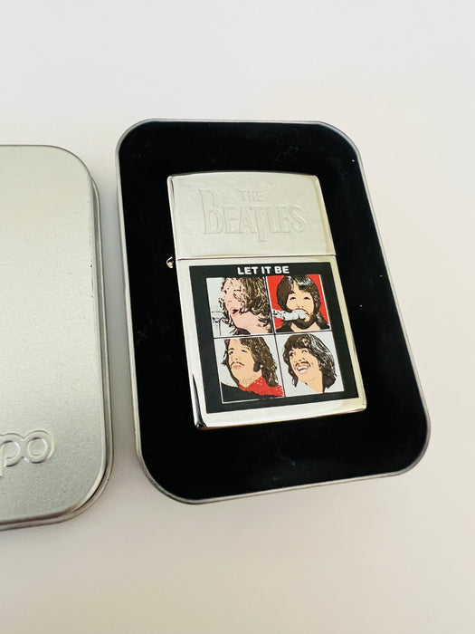 1998 Beatles Let It Be Album Zippo Lighter — Collectors Flame 1998 Beatles Let It Be Album Zippo Lighter — Collectors Flame