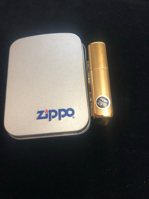 1996 Barrett Smythe Vintage Brass Cigar Indian Zippo Lighter MIB