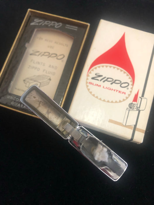 1967 Society National Bank Vintage Zippo Lighter