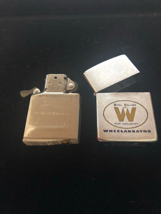 1968 Wheelabrator Advertising Zippo Lighter